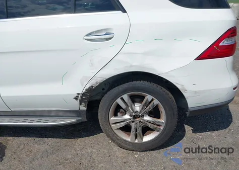 2015 Mercedes-Benz Ml 350 4Matic from USA, damaged, VIN 4JGDA5HB6FA536354